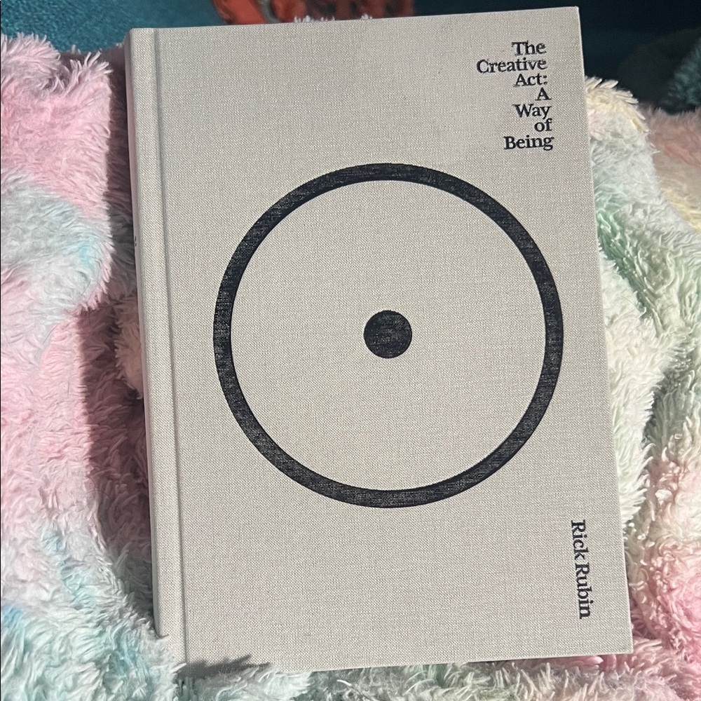'The Creative Act: A Way of Being' - Cream Hardcover